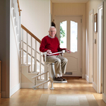 Glide upstairs on a Stannah