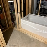 Basement bathroom build.