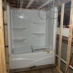 Basement bathroom build.
