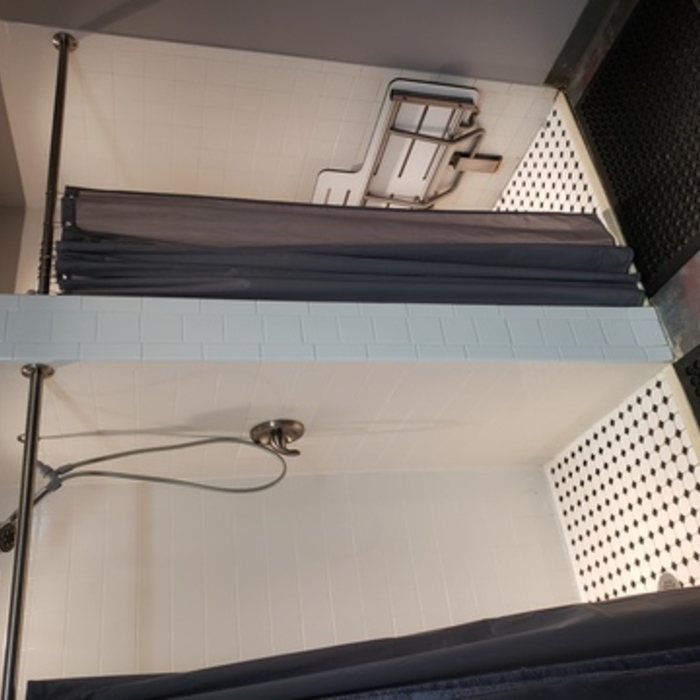 Workout anytime restroom