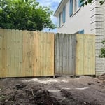 Front privacy fence