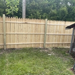 Back privacy fence