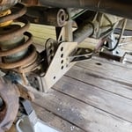 Steering stabilizer bracket