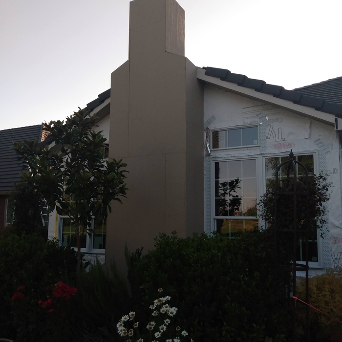 chimney and windows