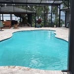 Pool and Bronze Cage