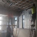 hang drywall
