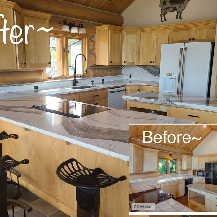 Skara Brae Design w/ Wood Cabinetry