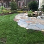 Goshen stone patio