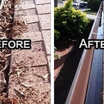 Gutter Cleaning Results