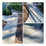 Pressure Washed Walk Ways