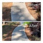 Pressure Washed Walk Ways