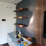 custom shelves