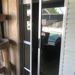 Sliding door adjustment