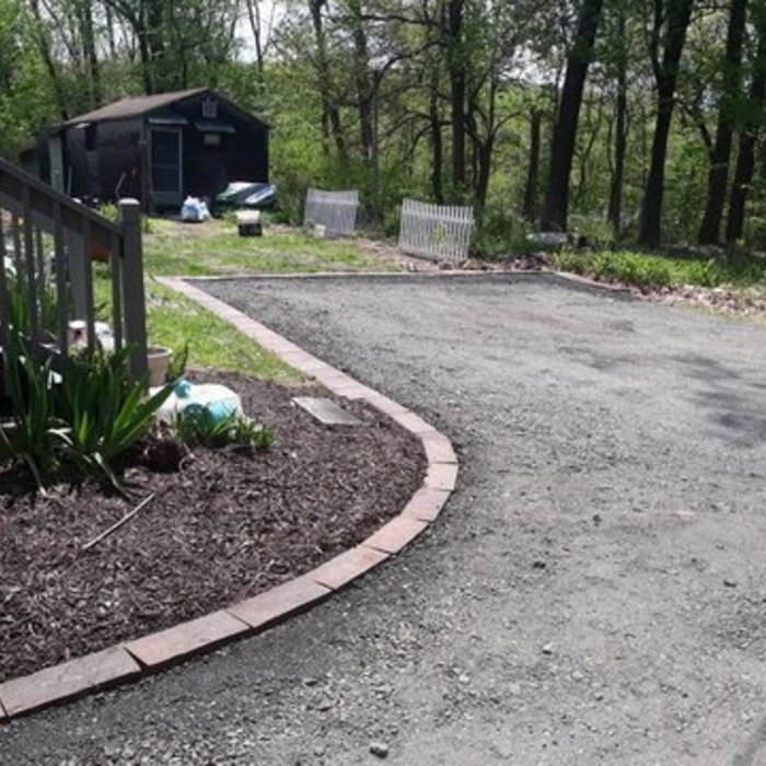Shed Demolition. Driveway