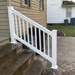 Porch railing replacement