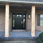 Porch posts