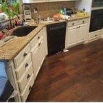 Mordern kitchen not clean
