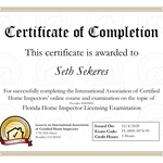 State Exam for Home Inspectors