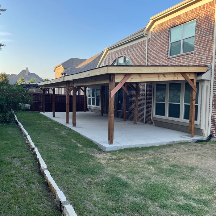 2 side by side patio covers