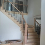 Wood stairs