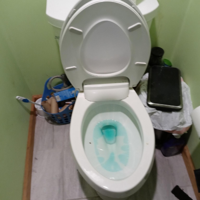 Toilet area