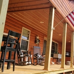 Lakefront deck
