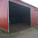 pole barn sliding door relocation
