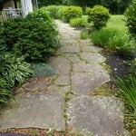 Bluestone Walkway Restoration (Dirty)