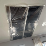 Drywall repair in ceiling