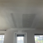 Drywall repair in ceiling