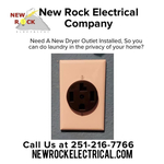 New Dryer Outlet Install