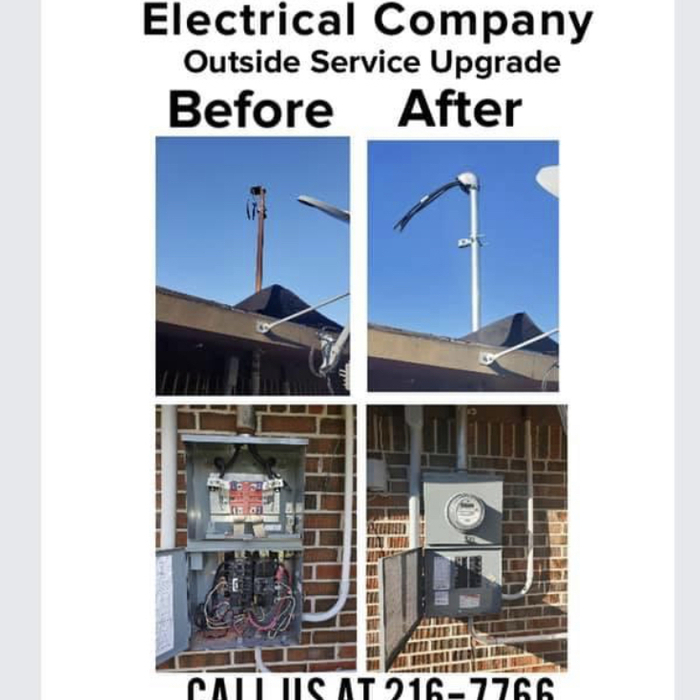 Outside Electrical Service Upgrade