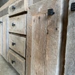 Barnwood vanity