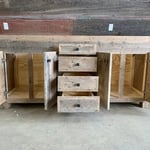 Barnwood vanity