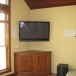 Panasonic 50" with in wall speakers