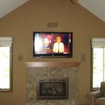 Sony 52" with surround speakers