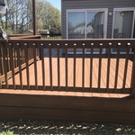 Deck and chocolate brown