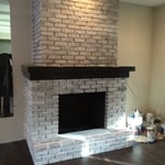 Fire place and walls