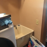 Existing Laundry room