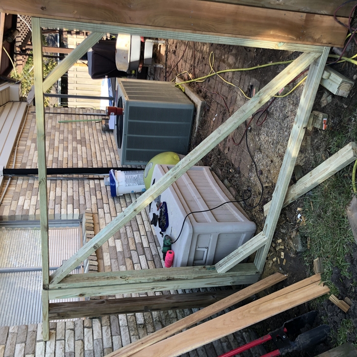 Custom made fence door