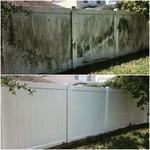 Fence washing