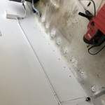 Drilling the exterior perimeter of the home