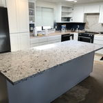 Kitchen Cabinets and Quartz countertops