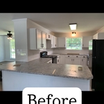Before kitchen countertops