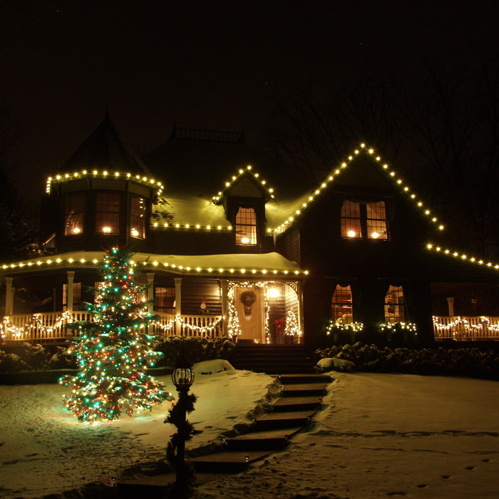 Energy efficient LED lighting.