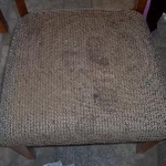 Before - Ruined chairs