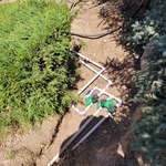 Sprinkler Valve Box Installed