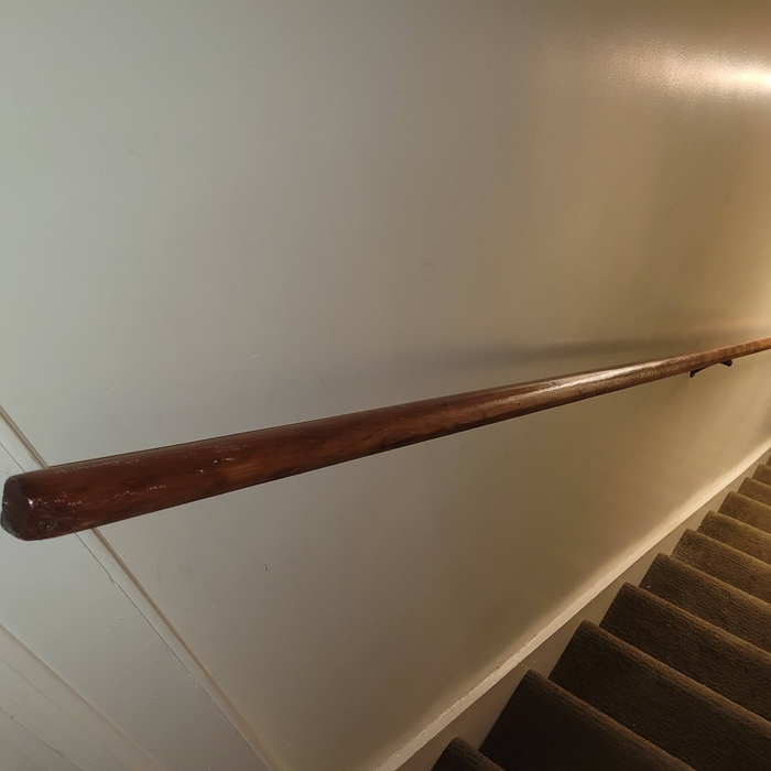 Stairway Railing Installed