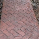 Stamp concrete