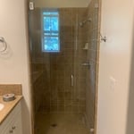Front View - Walk in Shower